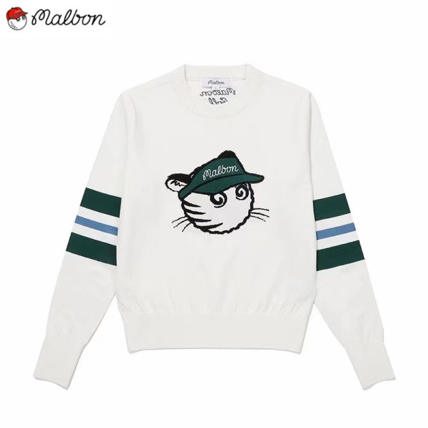 malbon 2종 여성 긴팔 맨투맨 티셔츠